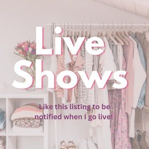 Like this to be notified when I go LIVE!✨